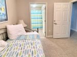 3rd Bedroom - Twin Bed with Trendle twin bed - attached full bathroom